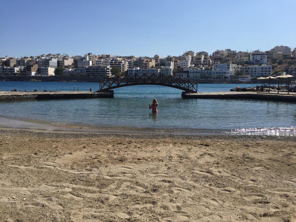 Big Blue New Apartment Agios Nikolaos Exterior foto